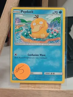 Psyduck 28/149 Common SM Base Set Pokemon Card - Image 1