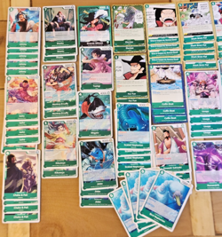 85x One Piece TCG OP14 - Green Dracula Mihawk Deck Core Cards - NM Holo English - Image 2