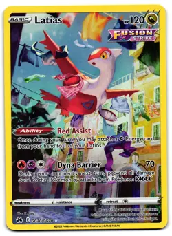 Latias GG20/GG70 - Crown Zenith Galarian Gallery Pokemon TCG Holo - LP Card - Image 1