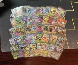 x50 Pokemon Ultra Rare Cards All ex cards Only Card Lot Pack Fresh MINT Sleeved - Image 1
