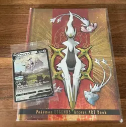 Pokemon LEGENDS Arceus V Promo Card & ART Book Set Japan Limited - Image 1