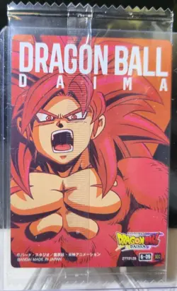 Super Saiyan 4 Son Goku - 6-09 SEC - Dragon Ball Itajaga Card Sealed Japanese - Image 2