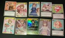 Hololive Official Card Game - Elite Spark Ayunda Risu RR+R+S Set hBP03-075 - Image 1