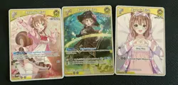 Hololive Official Card Game - Elite Spark Ayunda Risu RR+R+S Set hBP03-075 - Image 2