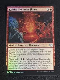 MTG Lorwyn Eclipsed Kindle the Inner Flame Foil 0147 NM - Image 1
