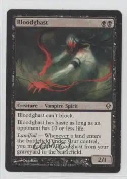 Bloodghast Magic: Zendikar #83 2009 - Image 1