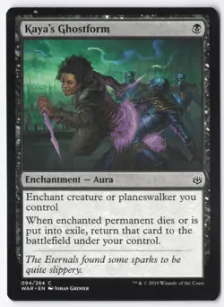 Kaya's Ghostform Normal C War of the Spark 94 LP - Image 1