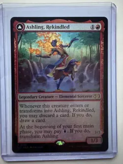 Ashling, Rekindled / Rimebound (Foil) Rare MTG Lorwyn Eclipsed #0124 NM ENG - Image 1