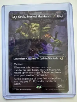 Grub Storied Matriarch - BORDERLESS #0289 Non-Foil - Lorwyn Eclipsed - MTG NM EN - Image 1