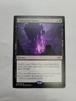 MTG - Unmarked Grave Modern Horizons 2 Regular R#106 - Image 1