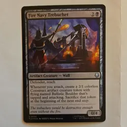 Magic: The Gathering - Fire Navy Trebuchet TLA (Foil) - Image 1