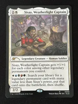 1x MTG Sisay, Weatherlight Captain - Secret Lair Drop Series (SLD) #9999 - Magic - Image 1