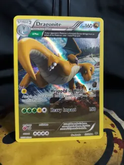 Pokemon TCG Dragonite Roaring Skies Reverse Holo Card 52/108 Delta Variant - Image 1