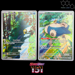 Psyduck (175/165) and Snorlax Promo 51 | Pokemon 151 | Full Art - NM (Lot of 2) - Image 1