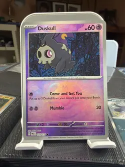 Pokemon Duskull (Master Ball Pattern) 035/131 Sv: Prismatic Evolutions Holo - Image 1