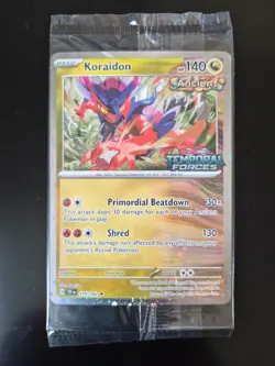 Pokemon TCG - Temporal Forces Stamped Promo - Koraidon 119/162 - Image 1