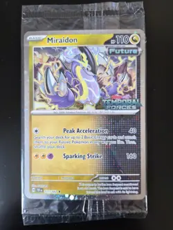 Pokemon TCG - Temporal Forces Stamped Promo - Miraidon 121/162 - Image 1