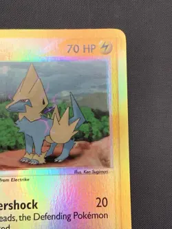 Pokemon Ruby & Sapphire Manectric 39/109 Reverse Holo Uncommon 2003 - Image 3