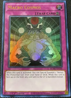 Macro Cosmos BLMR-EN100 Battles of Legend: Monstrous Revenge 1st Ed. Yugioh - Image 1