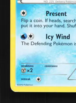 Delibird 38/149 LP Boundaries Crossed English Pokemon Card TCG - Image 2