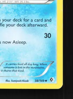 Delibird 38/149 LP Boundaries Crossed English Pokemon Card TCG - Image 3