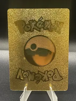 Pokemon Gold Foil Fan Art Charizard Card 170HP 003/008 - Image 2