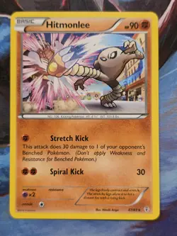Hitmonlee 47/83 XY Generations Rare Pokemon Card - Image 1