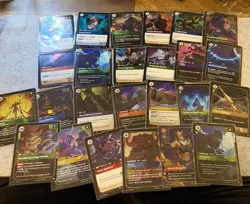 Riftbound League of Legends TCG 25 Card Lot ALL FOILS Rare Common Uncommon - Image 1