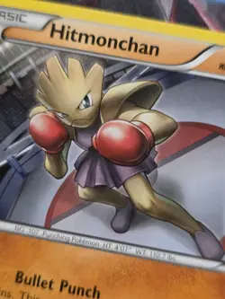 Hitmonchan 48/83 XY Generations Rare Pokemon Card - Image 2