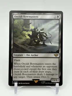 Orcish Bowmasters NM Lord of the Rings: Tales of Middle-Earth 0103 MTG Regular - Image 1