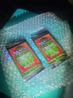 HOMELANDS Factory Sealed Booster Packs X2 Magic The gathering - English 1995 - Image 1