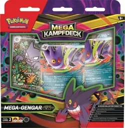 Pokemon TCG Mega Kampfdeck Gengar ex – Deutsch | 60 Karten Deck NEU & OVP - Image 1