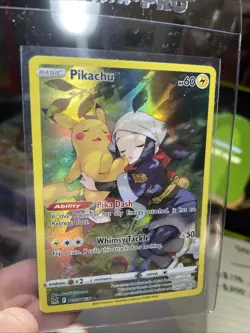 Pokemon Pikachu TCG TG 05/30 Lost Original Trainer Gallery Full Art, Nintendo - Image 1