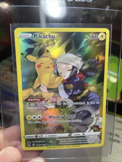 Pokemon Pikachu TCG TG 05/30 Lost Original Trainer Gallery Full Art, Nintendo - Image 2