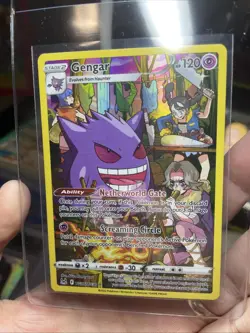 Pokemon TCG Lost Origin Trainer Gallery Gengar #TG06/TG30 Ultra Rare, Mint Alt - Image 3