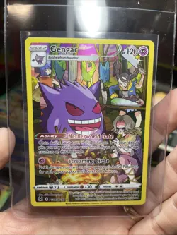 Pokemon TCG Lost Origin Trainer Gallery Gengar #TG06/TG30 Ultra Rare, Mint Alt - Image 4