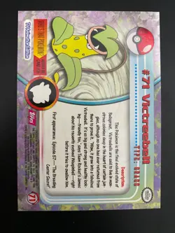 Victreebell 71 Topps Pokemon Series 1 - TV Animation - Image 2