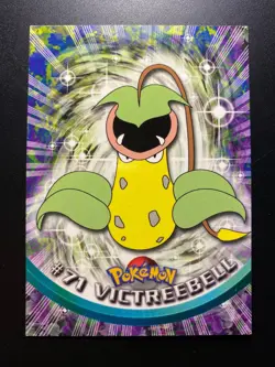 Victreebell 71 Topps Pokemon Series 1 - TV Animation - Image 4