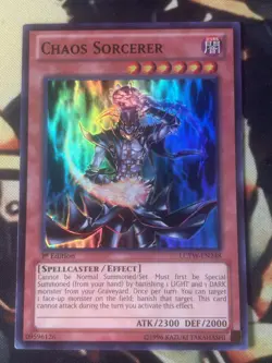 Yugioh: Chaos Sorcerer - LCYW-EN248 - Super Rare - 1st Edition - HP - Image 1