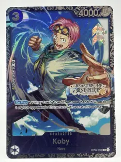 Koby OP02-098 EN ONE PIECE TCG Treasure Cup Top Player-NM - Image 1
