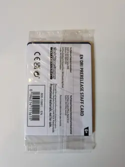 Destined Rivals SEALED STAFF Stamped Prerelease Promo Set - All 4 Cards - Image 3