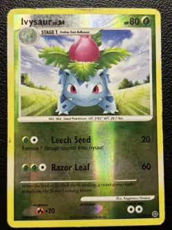 Pokemon Card - Ivysaur Secret Wonders 51/132 Reverse Holo MP - Image 1