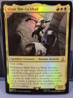 Mtg Altair Ibn-La'Ahad Universes Beyond: Assassin's Creed Foil - Image 1