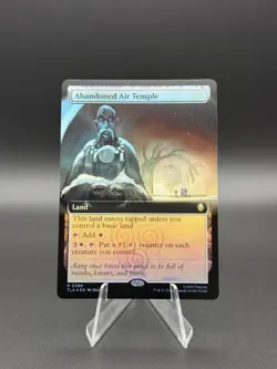 Abandoned Air Temple (Extended Art Foil) 0386 TLA - MTG - NM - Image 1