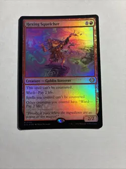 Hexing Squelcher - Lorwyn Eclipsed Foil MTG Plus Bonus Rare!!! - Image 1