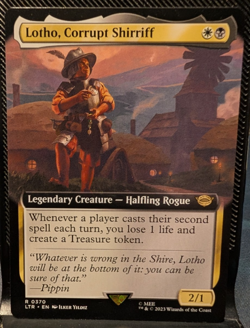Lotho, Corrupt Shirriff (Extended Art) Lord of the Rings: - Image 1