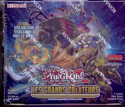 YU GI OH ! 1 BOITE DISPLAY DE 24 BOOSTERS DE 7 CARTES LES GRANDS CREATEURS - Image 1
