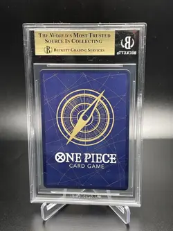 2025 Bandai One Piece 20th Anniversary Promo Monkey D. Luffy SR BGS 9.5 ST21-014 - Image 2