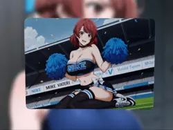 Anri Teieri Blue Lock Anime Waifu Sexy Goddess Doujin Lewd Hentai Card - Image 1