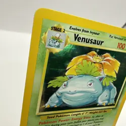 Venusaur Holo Pokemon Card Unlimited Base Set 15/102 Ungraded Raw LP+/NM - Image 2